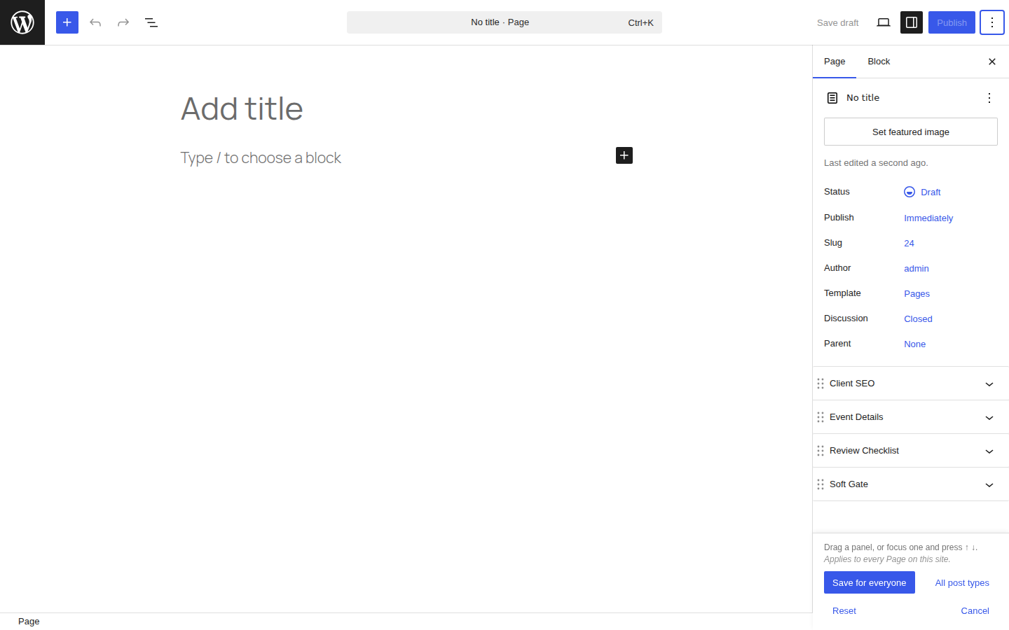 The document sidebar in reorder mode: panels collapsed to their title bars with drag handles, and the action bar at the bottom