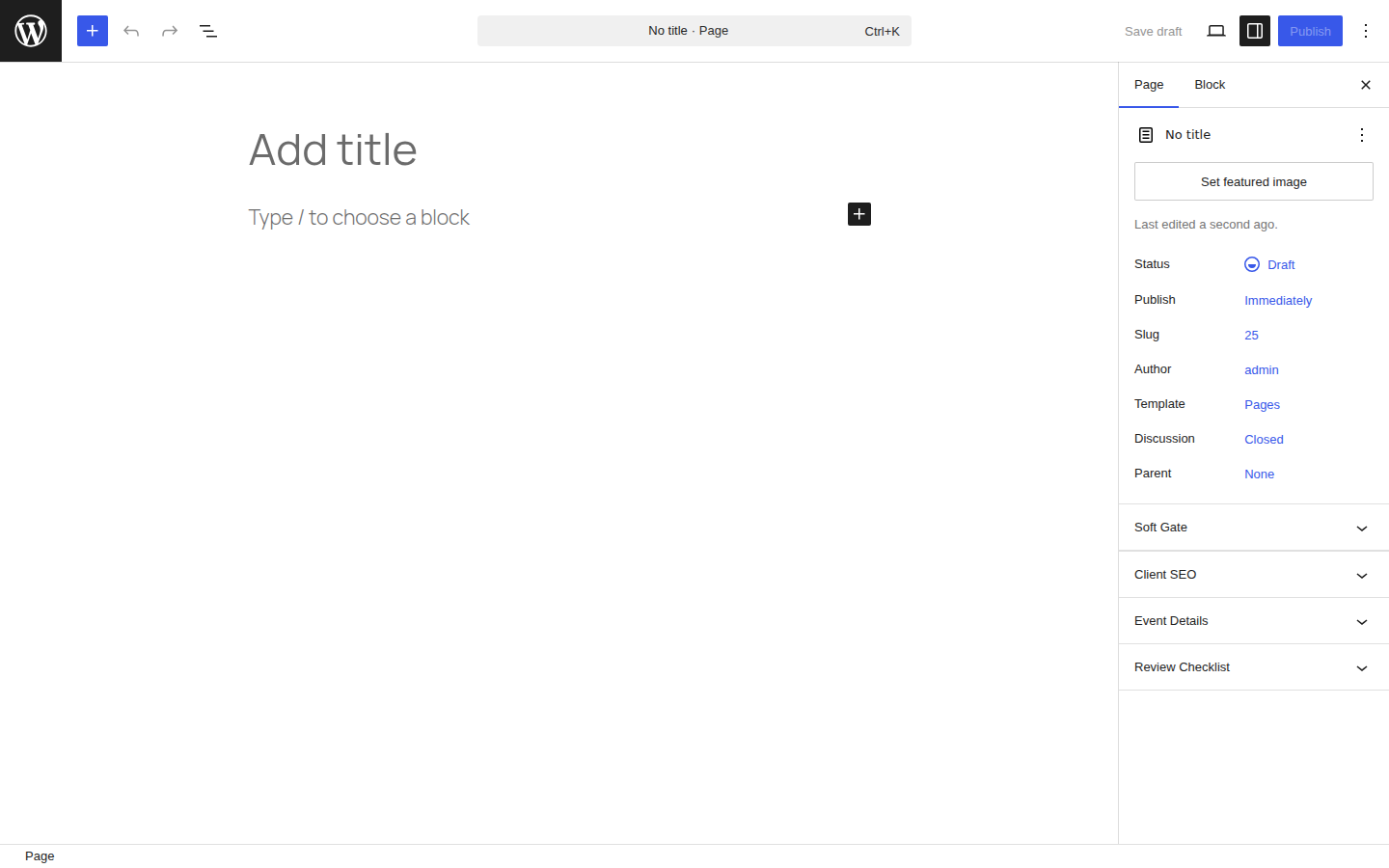 The sidebar after saving, with the moved panel at the top of the stack